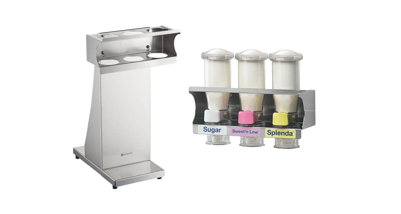 Server 100953 Insweeten Station Triple - 14 Oz Countertop Instructions