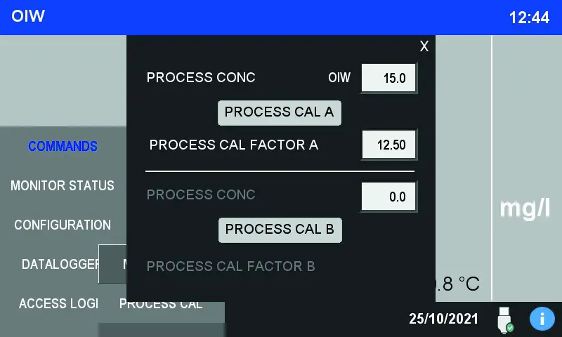 3S ANALYZERS 3S OIW Water Monitoring Sensor - CALIBRATION 5