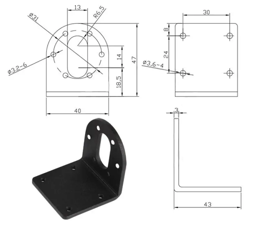 E-S-MOTOR-37SG-520-6.3-EN- 6V-Metal-Gearmotor-37D-with-11PPR-Encoder-fig-2