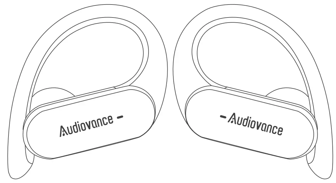 Audiovance SP301 Wireless Earbuds