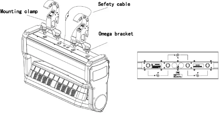 MEANReal Lighting DMX512 3.0 COLOR Outdoor Strobe Head Light 07