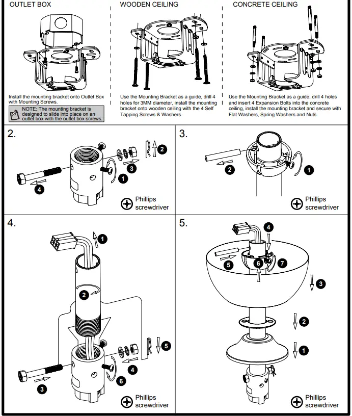 Parrot Uncle MDA560706CA110V Rustic Ceiling Fan with Lighting-FIG2