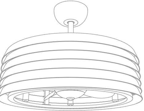Parrot Uncle MDA560706CA110V Rustic Ceiling Fan with Lighting-PRODUCT