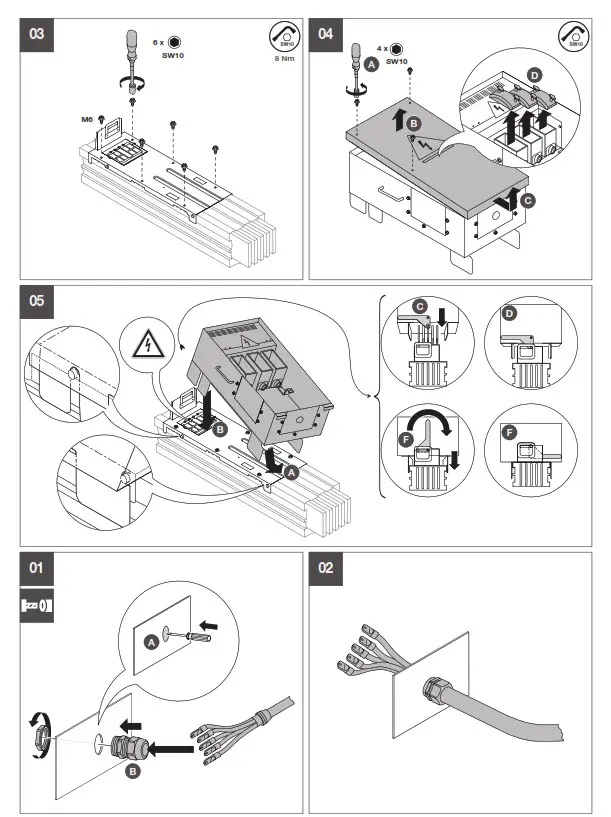 hager KEB773E1 Tap-Off Box - fig 3