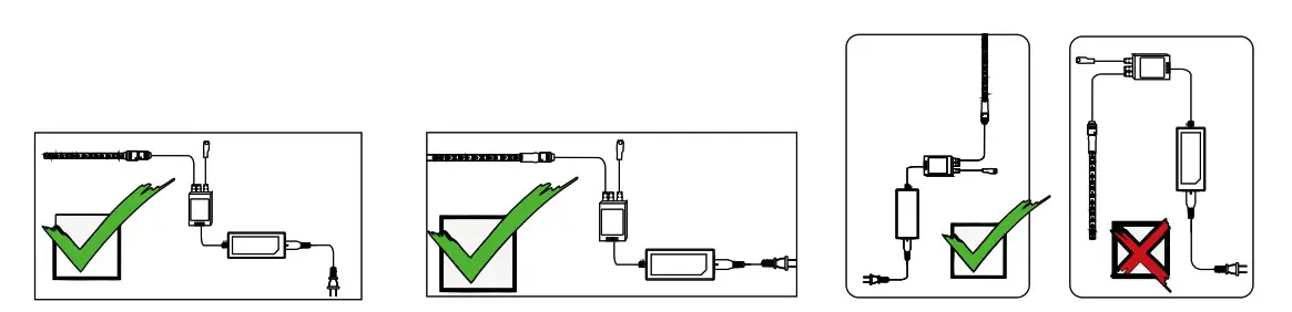 CHARKEE CH55NW1250FT-TY LED Strip Lights - usb connect