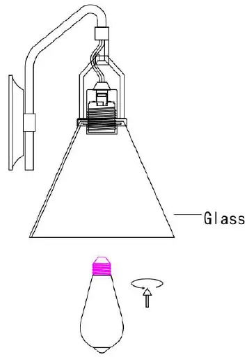 Edvivi-EW4875BK-Aria-8-Inch-1-Light-Matte-Black-Indoor-Wall-Sconce-05