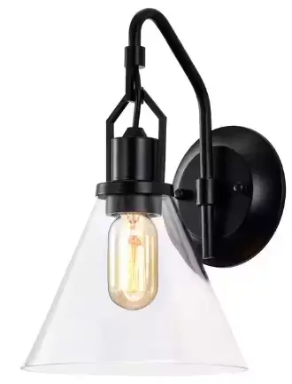 Edvivi-EW4875BK-Aria-8-Inch-1-Light-Matte-Black-Indoor-Wall-Sconce-product-image