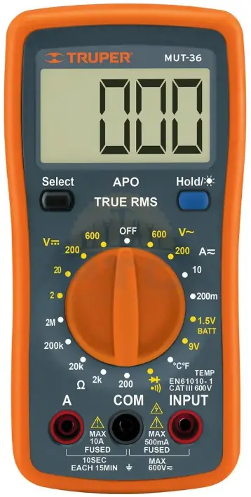 TRUPER MUT-36 Digital Multimeter