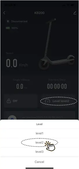 COCLUB KB200 Electric Bike - Mobile App download and use 6