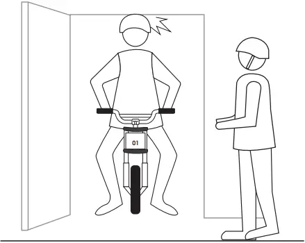 COCLUB KB200 Electric Bike - Properriding mode 3