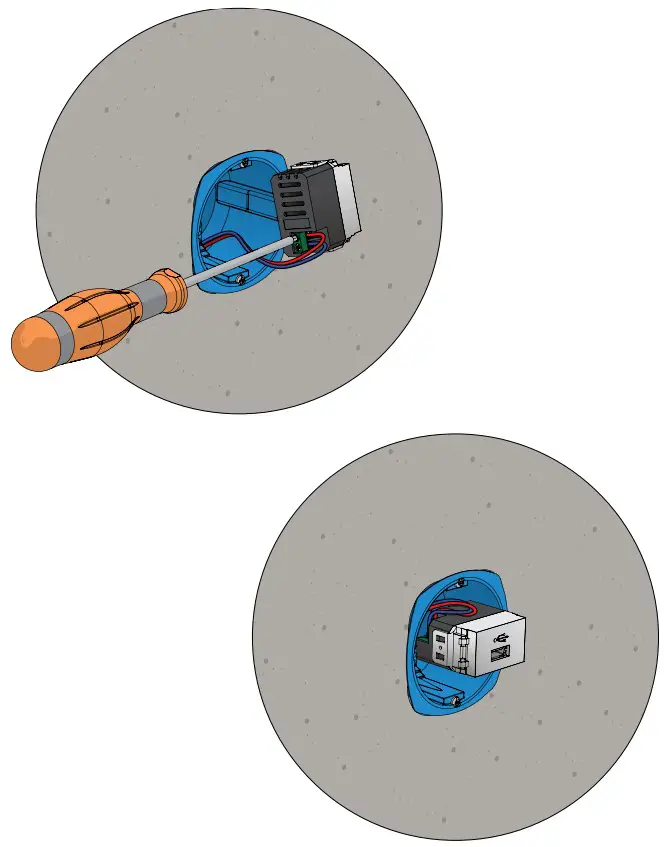 DURATECH DLT10-BIC Touch Built In Charger - POWER SUPPLY