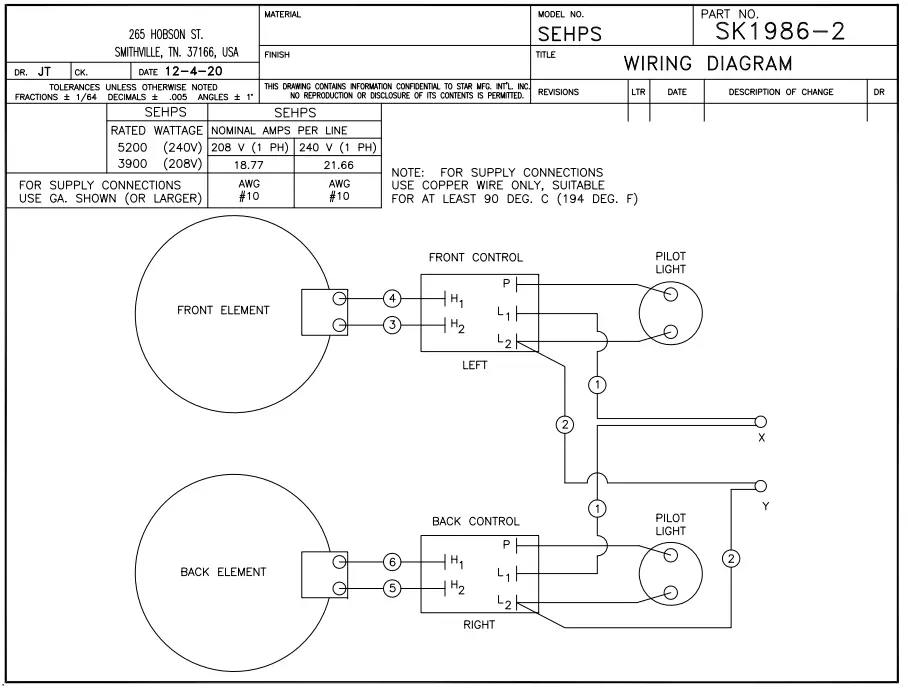 APW Wyott SEHPS Workline Hotplate Electric Countertop, Electric Hotplates - Fig 2