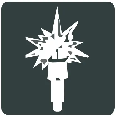 open flames
or heat sources