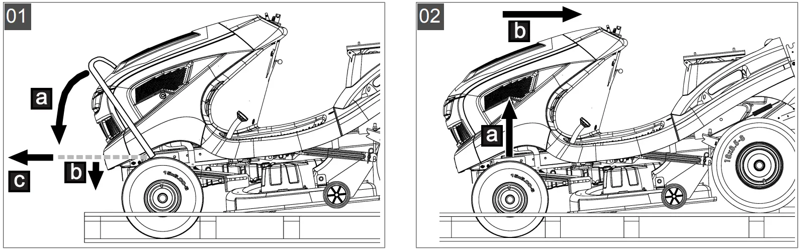 Mounting the steering wheel