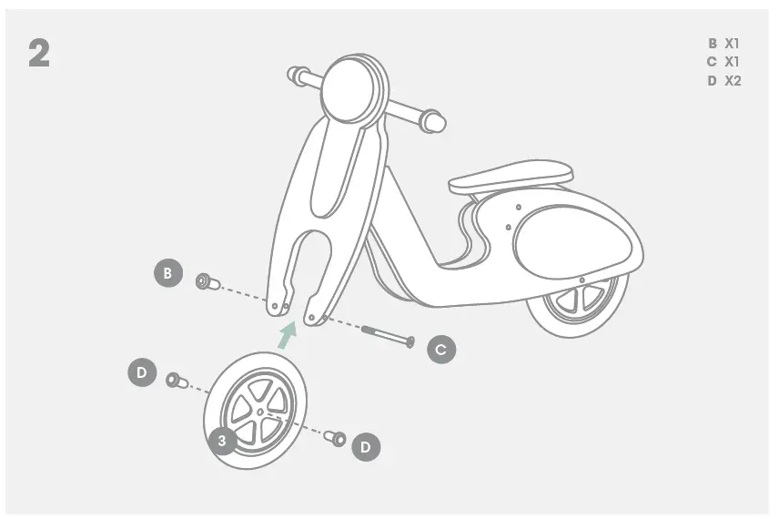 beeloom-1300218-Rainbow-Scooter-FIG-5