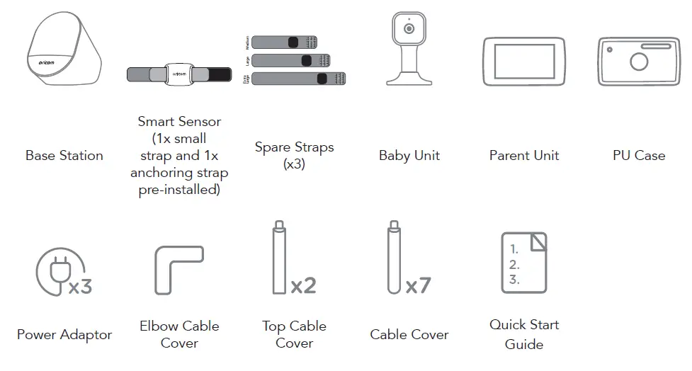 oricom-Guardian-Pro-Sleep-Tracker-Video-Baby-Monitor-fig-1