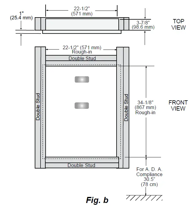 Foundations SI260H Stainless Steel Vertical Changing Station-FIG-5