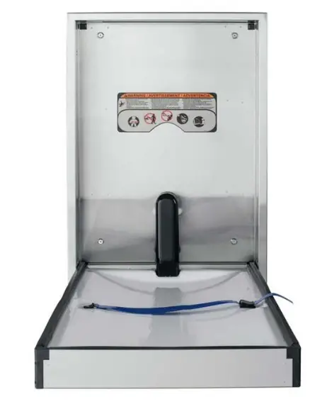 Foundations SI260H Stainless Steel Vertical Changing Station-PRODUCT