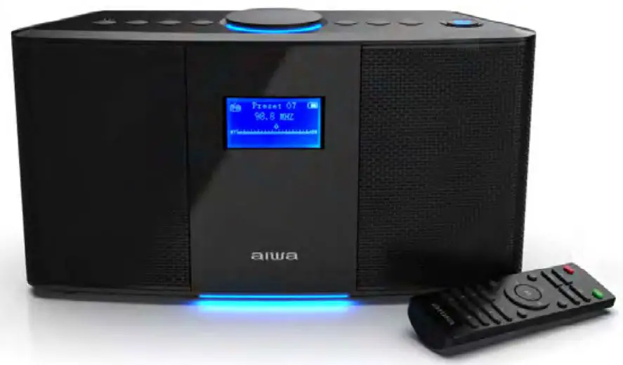 aiwa AI6008-BLK Exos 5 Wireless Speaker