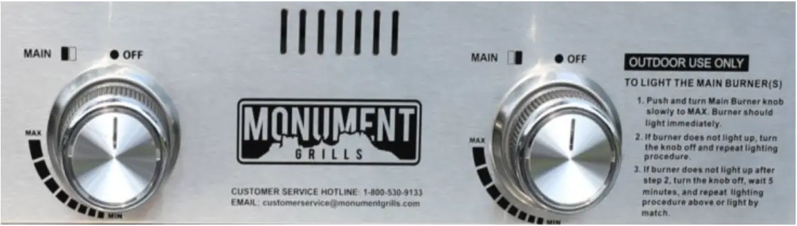 GP22TD - Grill Lighting Instruction