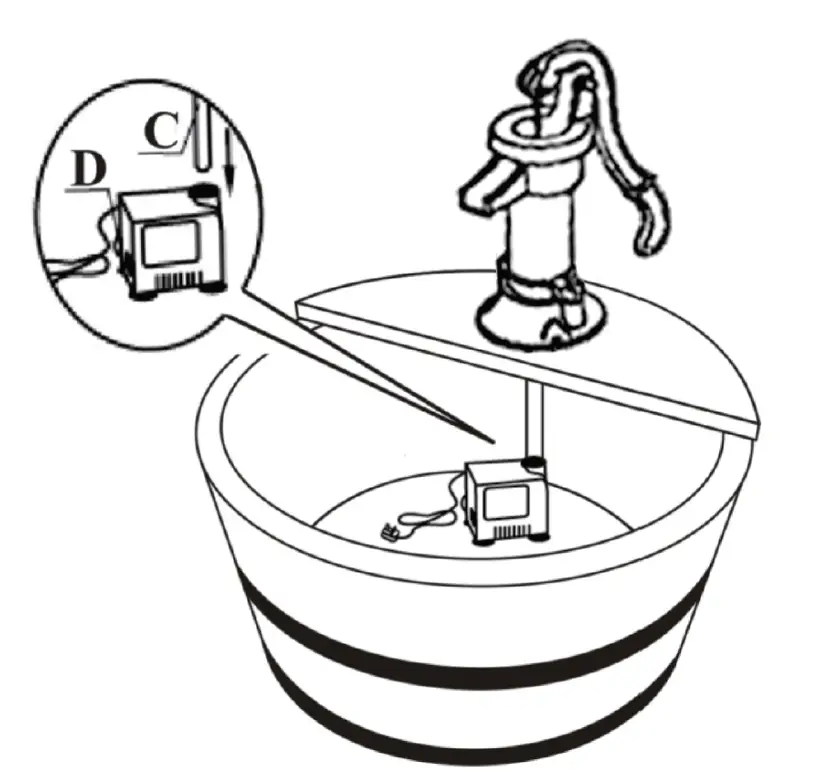Outsunny 844-129 Outdoor Wooden Barrel Electric Garden-fig-4