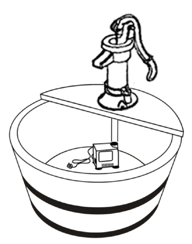 Outsunny 844-129 Outdoor Wooden Barrel Electric Garden-fig-5