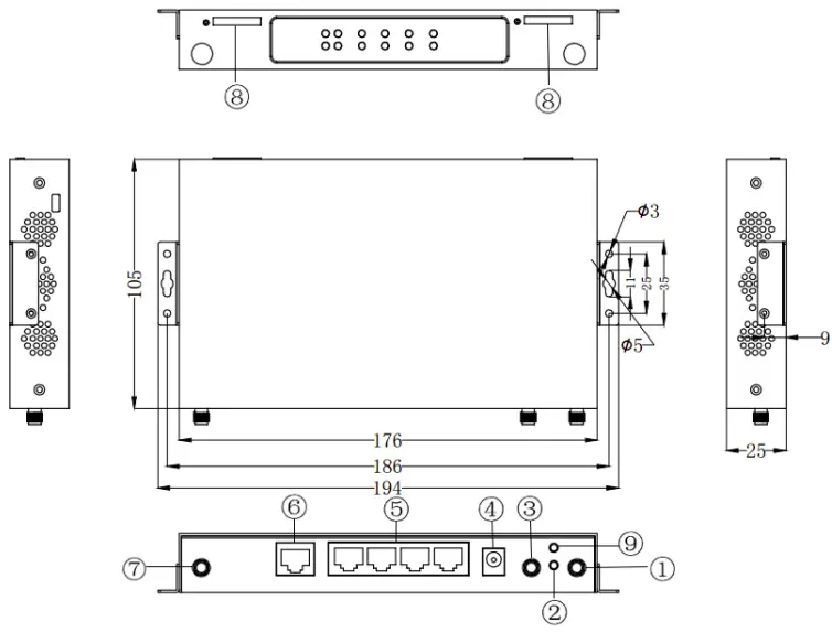 Shell Sizes and interface definition
