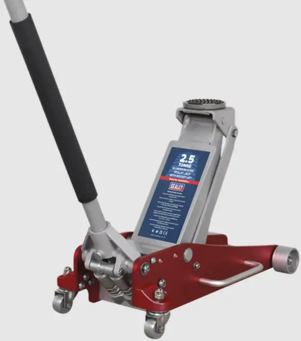 SEALEY RJAS2500.V3 2.5tonne Aluminium Steel Trolley