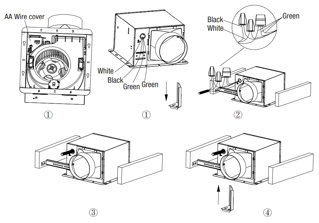 HAMPTON BAY LDS-BF2002 Ventilation Fan - Fig 10