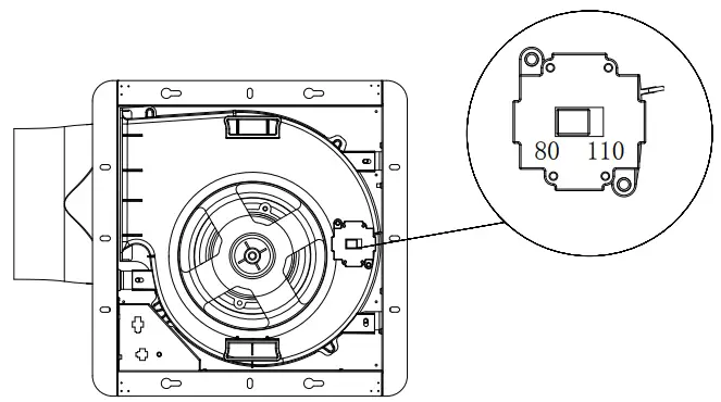 HAMPTON BAY LDS-BF2002 Ventilation Fan - Fig 12