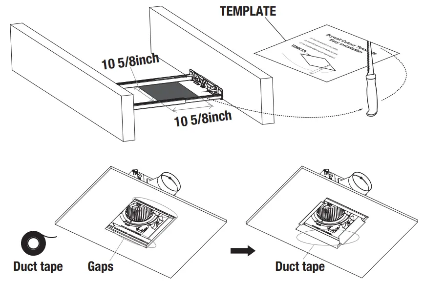 HAMPTON BAY LDS-BF2002 Ventilation Fan - Fig 13