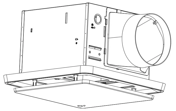 HAMPTON BAY LDS-BF2002 Ventilation Fan