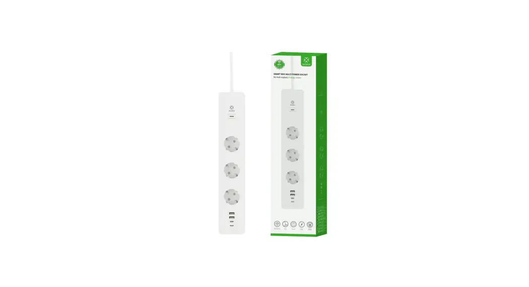Woox R6132 Smart Wifi Multi Power Socket User Guide Woox R6132 Smart Wifi Multi Power Socket User Guide