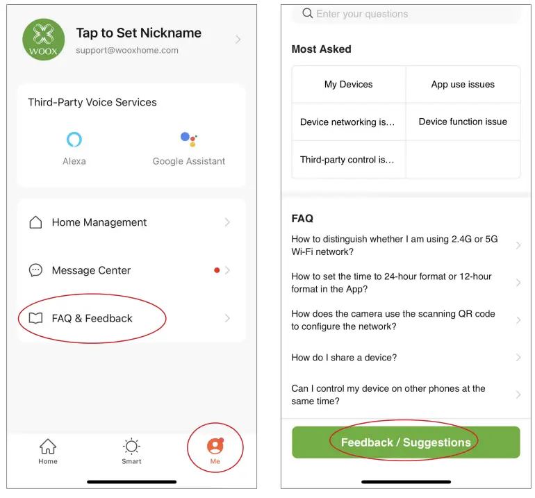 WOOX R6132 Smart WiFi Multi Power Socket - app 1