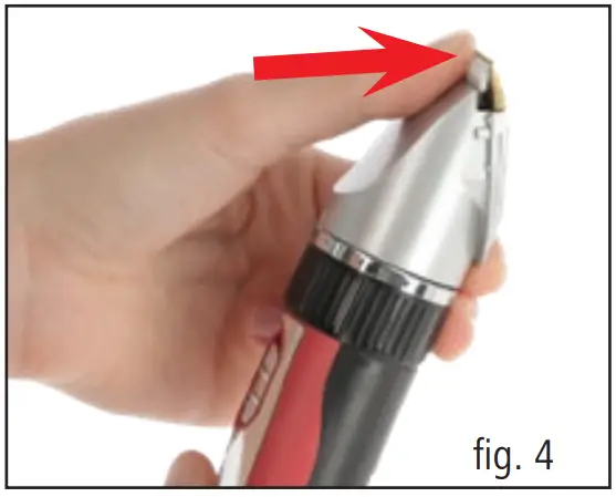 Cleaning the clipping head