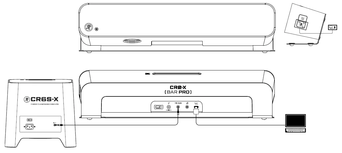 Polar-Audio-CR2-X-BAR-Pro-Premium-Desktop-Soundbar-with-Bluetooth-FIG-2