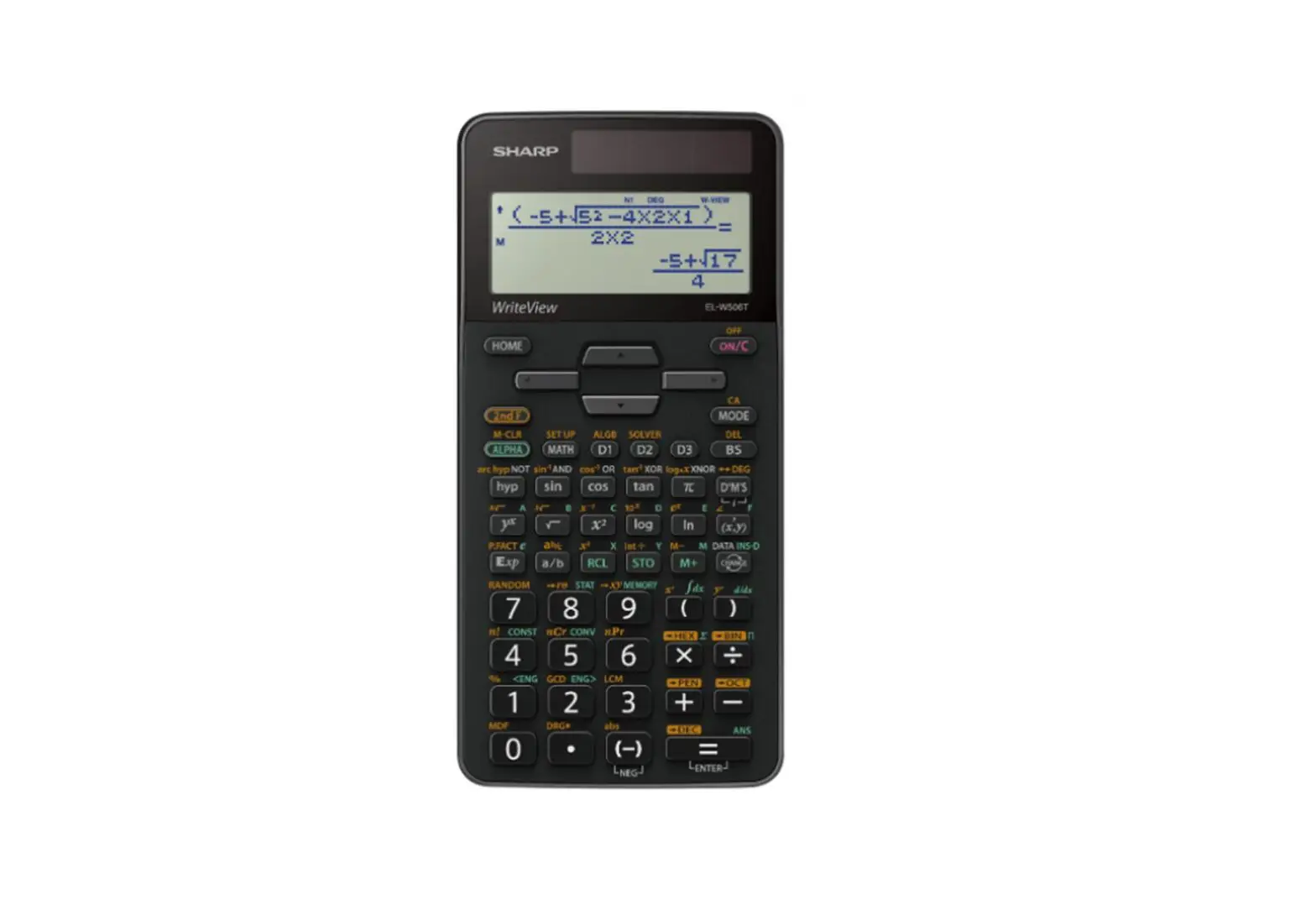 Sharp El-w506t Scientific Calculator Instruction Manual