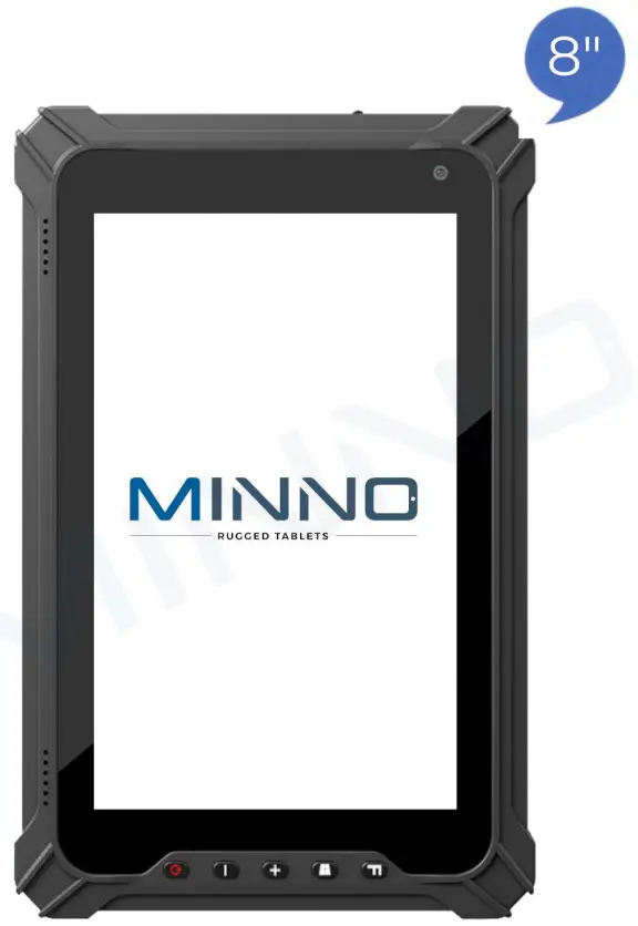 MINNO Intrepid W8 8 Inch Rugged Windows Tablet