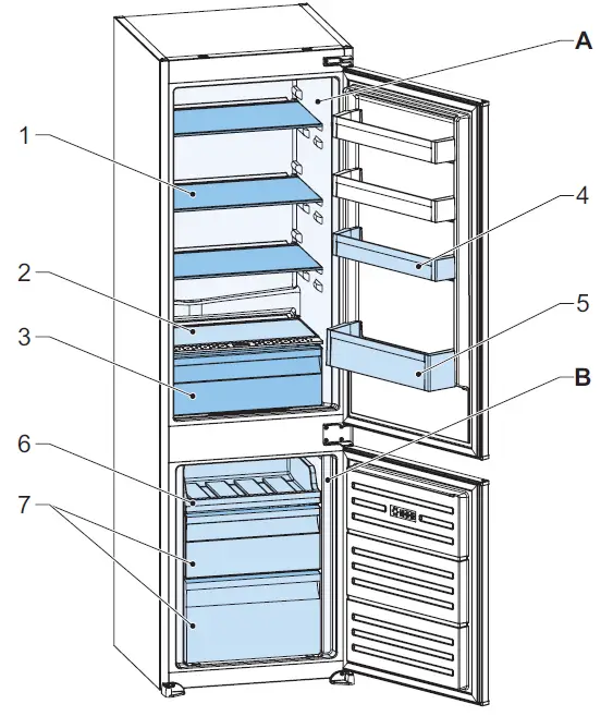 INVENTUM-IKV1786S-Built-In-Fridge-Freezer-Combination-fig-1