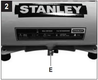 STANLEY 8213360STN049 Oil-Free Compressor C2