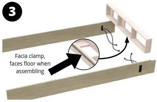 MODERN FLAMES ALLWOOD Fireplace Wall System - Assembly1