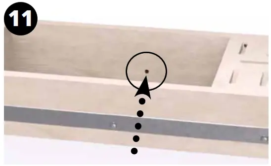 MODERN FLAMES ALLWOOD Fireplace Wall System - Assembly10