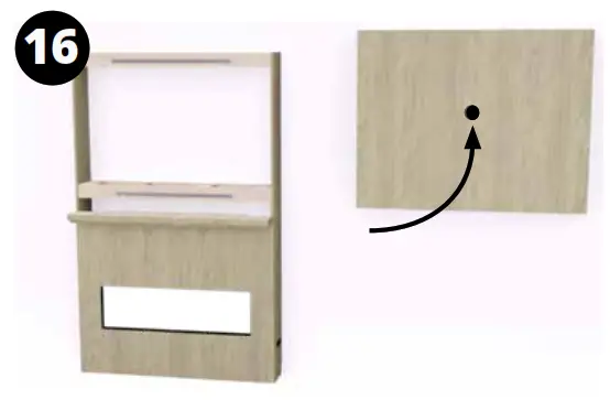 MODERN FLAMES ALLWOOD Fireplace Wall System - Assembly15