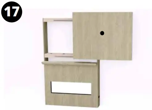 MODERN FLAMES ALLWOOD Fireplace Wall System - Assembly16