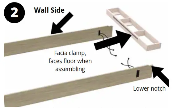 MODERN FLAMES ALLWOOD Fireplace Wall System - Assembly2