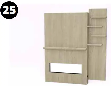 MODERN FLAMES ALLWOOD Fireplace Wall System - Assembly24