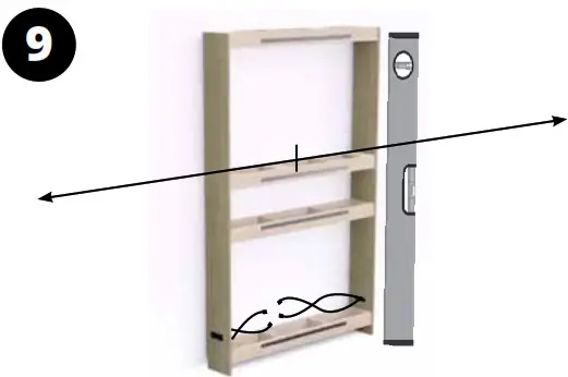 MODERN FLAMES ALLWOOD Fireplace Wall System - Assembly8