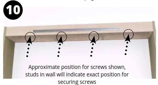 MODERN FLAMES ALLWOOD Fireplace Wall System - Assembly9