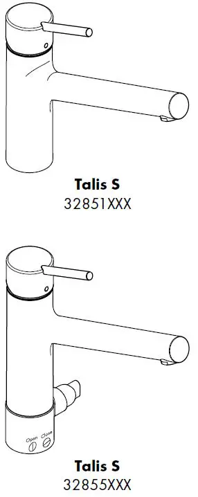 hansgrohe-32851XXX,-32855XXX-Talis-S-Kitchen-Mixers-fig-1