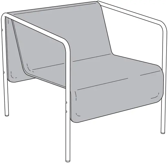 IKEA OBEGRANSAD NSAD Armchair A0